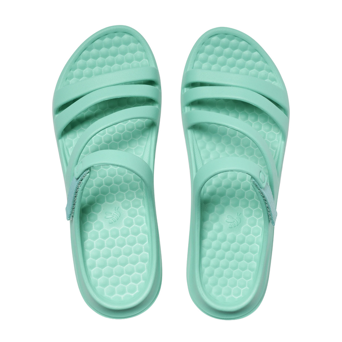 Joybees Lakeshore Sandal (Women) - Hyper Mint Sandal - Slide - The Heel Shoe Fitters