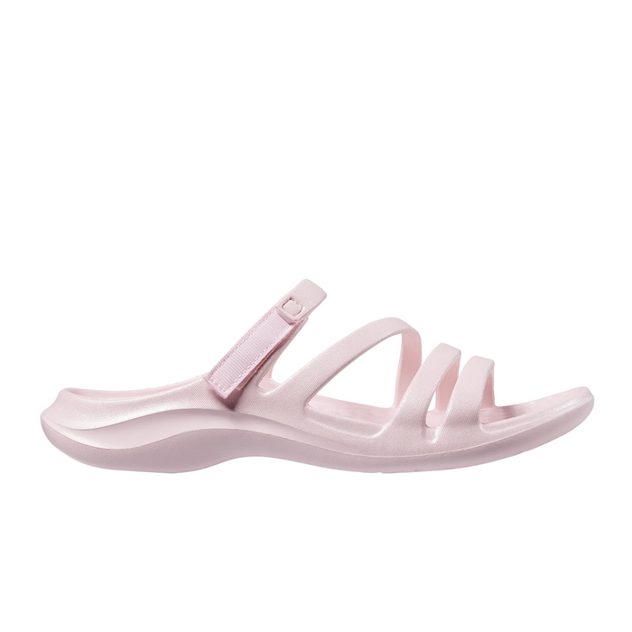 Joybees Lakeshore Sandal (Women) - Shimmer Pale Pink Sandal - Slide - The Heel Shoe Fitters