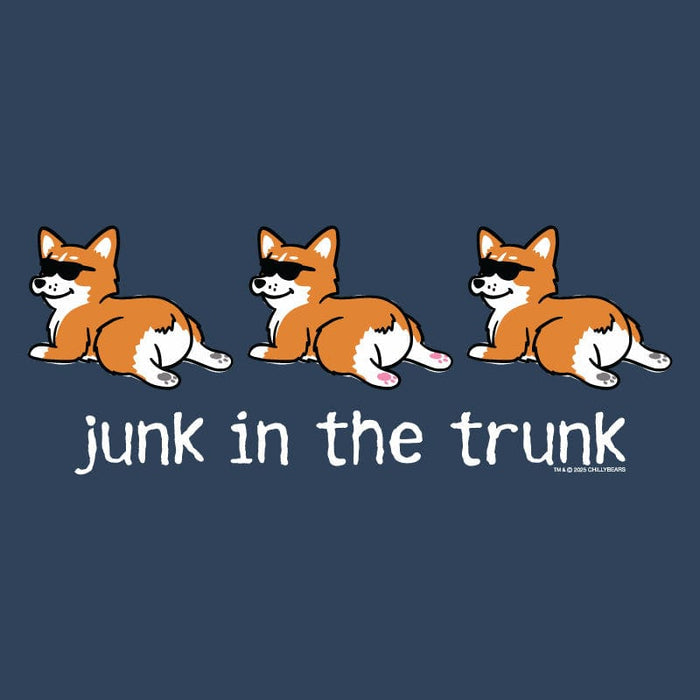 Junk in the Trunk - Ladies T-Shirt V-Neck