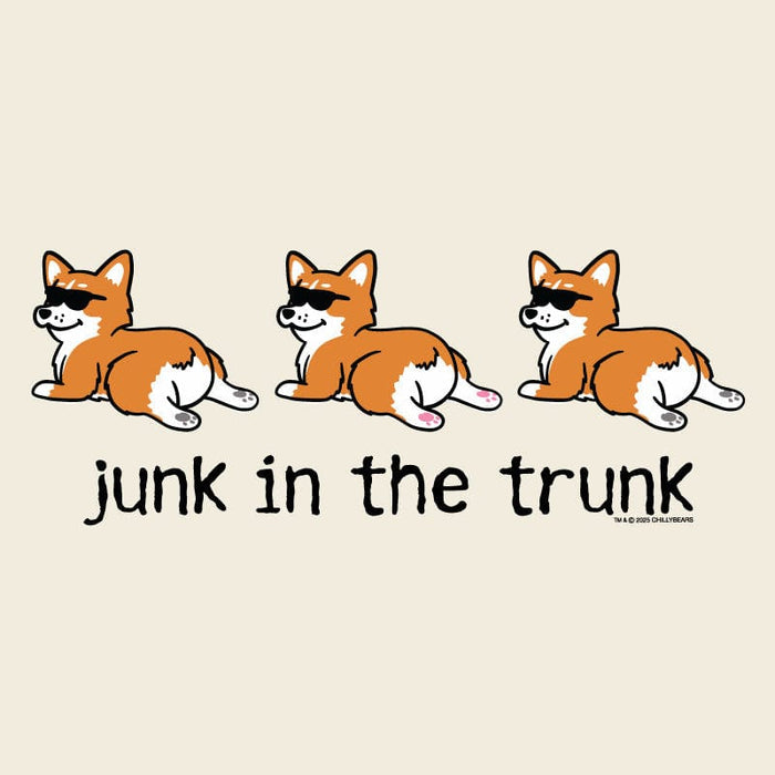 Junk in the Trunk - Ladies T-Shirt V-Neck