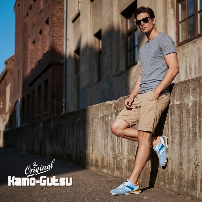 Kamo-Gutsu GIRO 005 Low Sneaker (Men) Dress-Casual - Lace Ups - The Heel Shoe Fitters