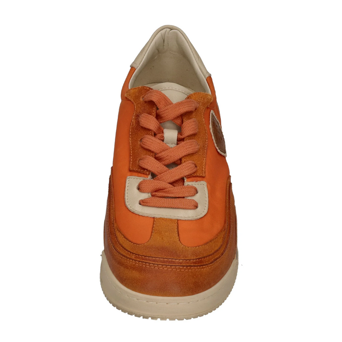 Kamo-Gutsu SCUDO 006 Sneaker (Men) - Arancio Combi Athletic - Casual - Lace Up - The Heel Shoe Fitters