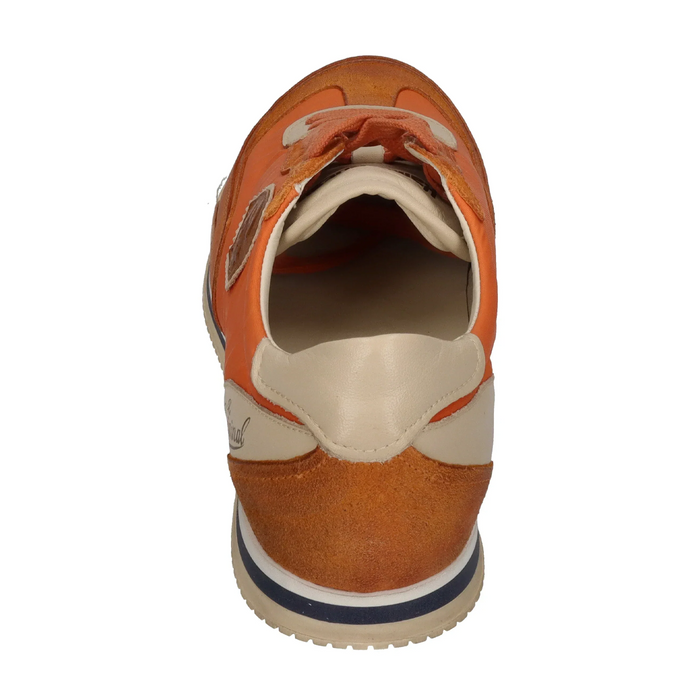 Kamo-Gutsu SCUDO 006 Sneaker (Men) - Arancio Combi Athletic - Casual - Lace Up - The Heel Shoe Fitters