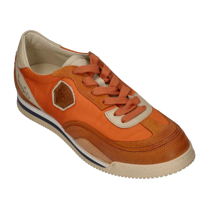 Kamo-Gutsu SCUDO 006 Sneaker (Men) - Arancio Combi Athletic - Casual - Lace Up - The Heel Shoe Fitters