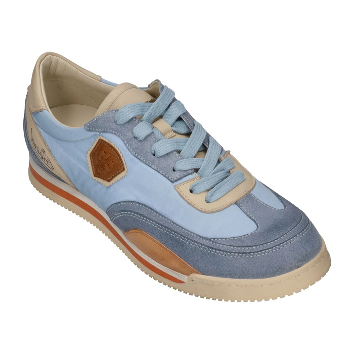 Kamo-Gutsu SCUDO 006 Sneaker (Men) - Azure Combi Athletic - Casual - Lace Up - The Heel Shoe Fitters