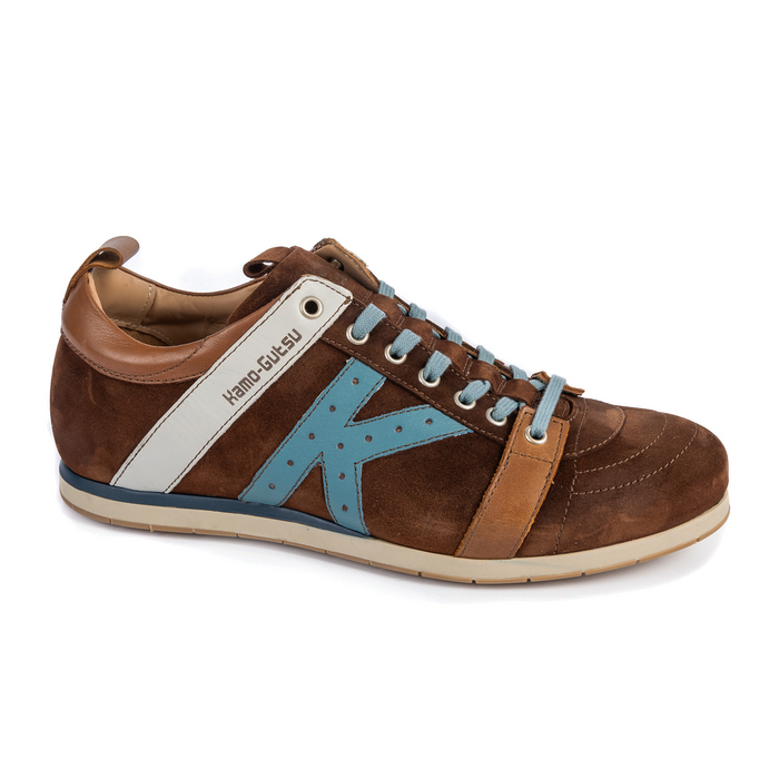 Kamo-Gutsu TIFO 042 Low Sneaker (Men) - Bruciato Oil/Gel Ice Athletic - Casual - Lace Up - The Heel Shoe Fitters