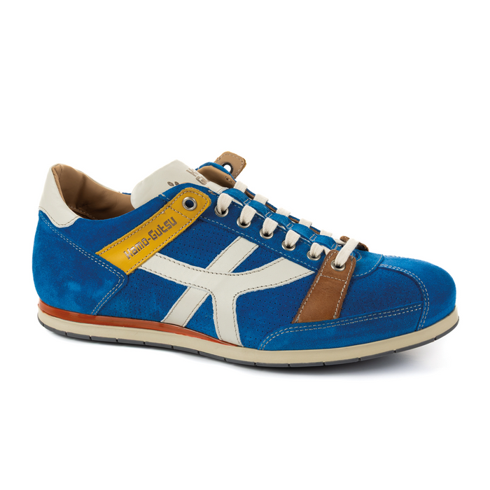Kamo-Gutsu TIFO 044 Low Sneaker (Men) - Cam Reale/Bianco Dress-Casual - Lace Ups - The Heel Shoe Fitters