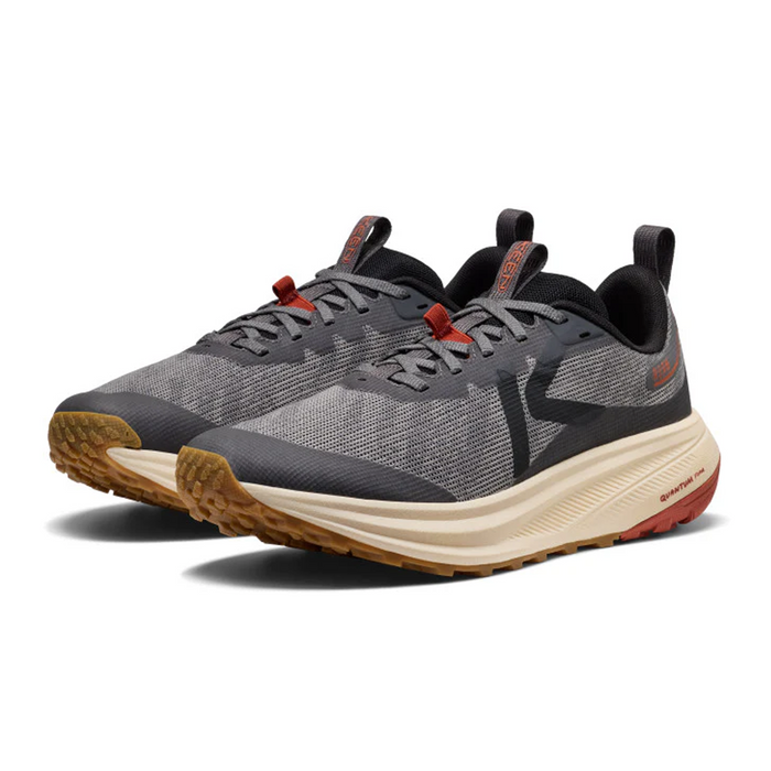 Keen Roam Trail Running Shoe (Men) - Magnet/Burnt Brick Athletic - Running - Trail - The Heel Shoe Fitters