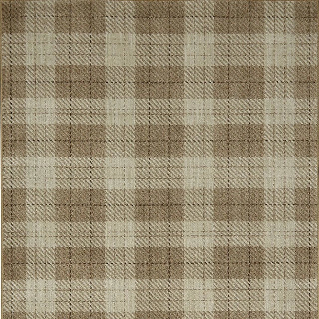 Plaid Beige / 7"W x 5"D