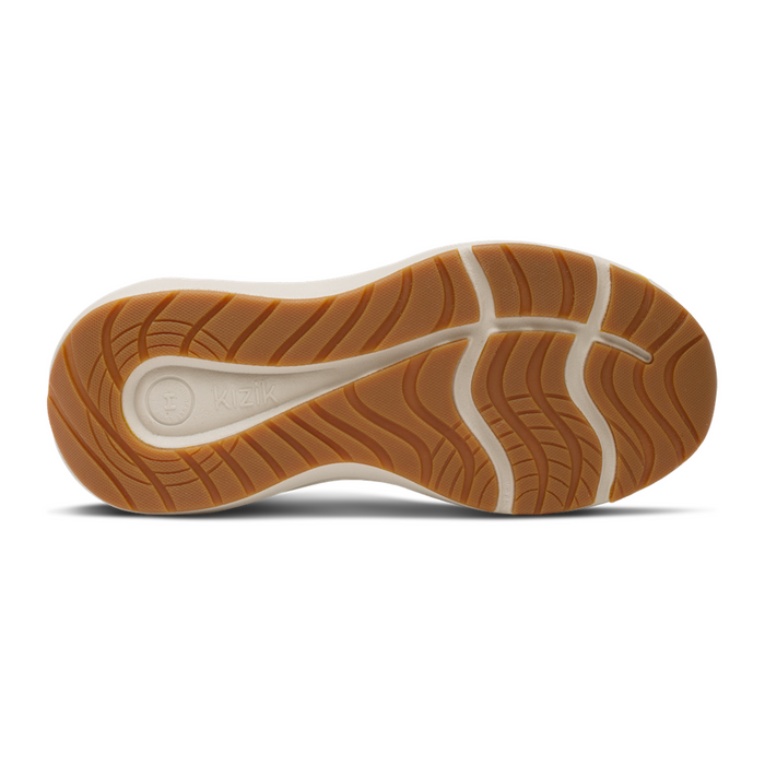 Kizik Athens 2 Knit Sneaker (Women) - Oatmeal/Warm Taupe Athletic - Casual - Lace Up - The Heel Shoe Fitters