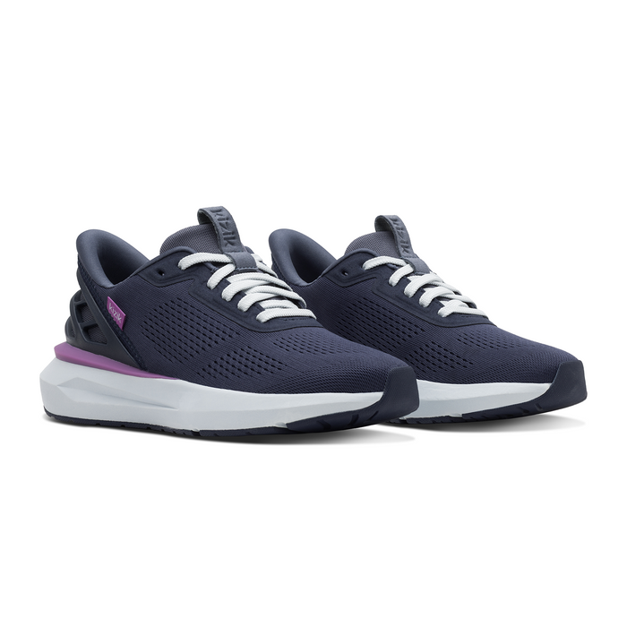 Kizik Athens 2 Sneaker (Women) - Grisaille/Hyacinth Violet Athletic - Casual - Lace Up - The Heel Shoe Fitters