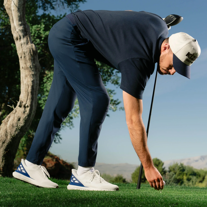 Kizik Athens Golf (Men) - White/Surf The Web Athletic - Sport - The Heel Shoe Fitters