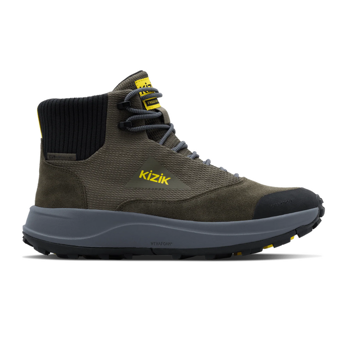 Kizik Freedom Hike (Men) - Olive Night/Smoked Pearl Hiking - Mid - The Heel Shoe Fitters