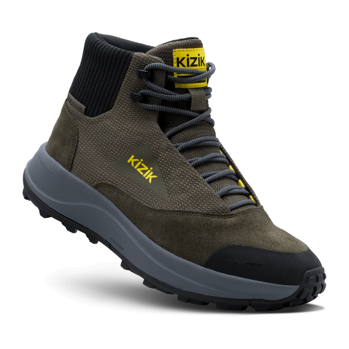 Kizik Freedom Hike (Men) - Olive Night/Smoked Pearl Hiking - Mid - The Heel Shoe Fitters