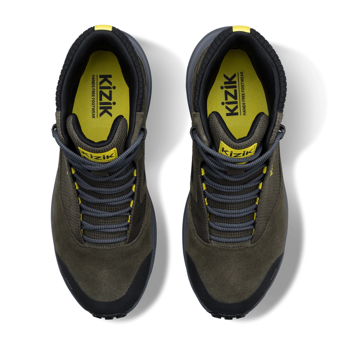 Kizik Freedom Hike (Men) - Olive Night/Smoked Pearl Hiking - Mid - The Heel Shoe Fitters