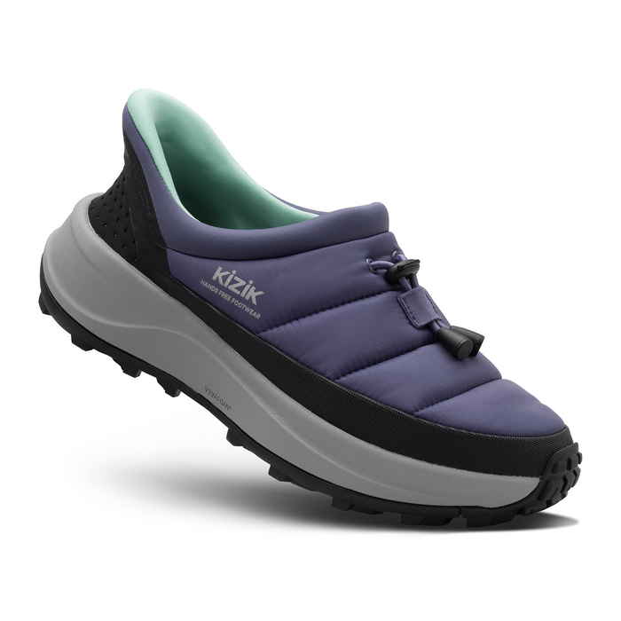 Kizik Freedom Moc (Women) - Heron/Alloy Athletic - Casual - Slip On - The Heel Shoe Fitters