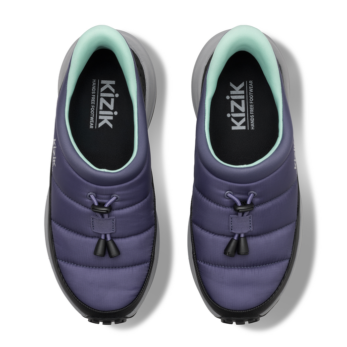 Kizik Freedom Moc (Women) - Heron/Alloy Athletic - Casual - Slip On - The Heel Shoe Fitters