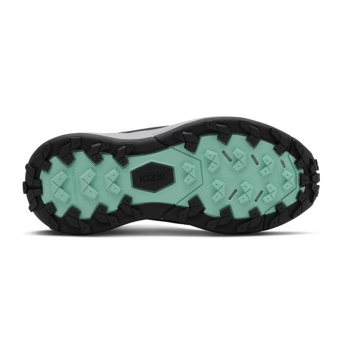 Kizik Freedom Moc (Women) - Heron/Alloy Athletic - Casual - Slip On - The Heel Shoe Fitters