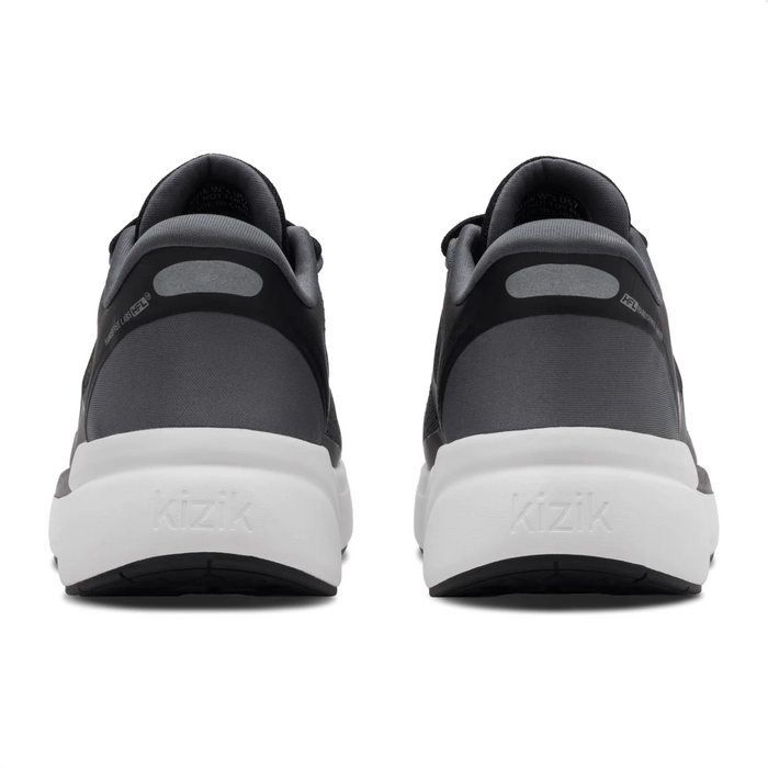 Kizik Freedom Run Sneaker (Women) - Black/Smoked Pearl Athletic - Casual - Lace Up - The Heel Shoe Fitters