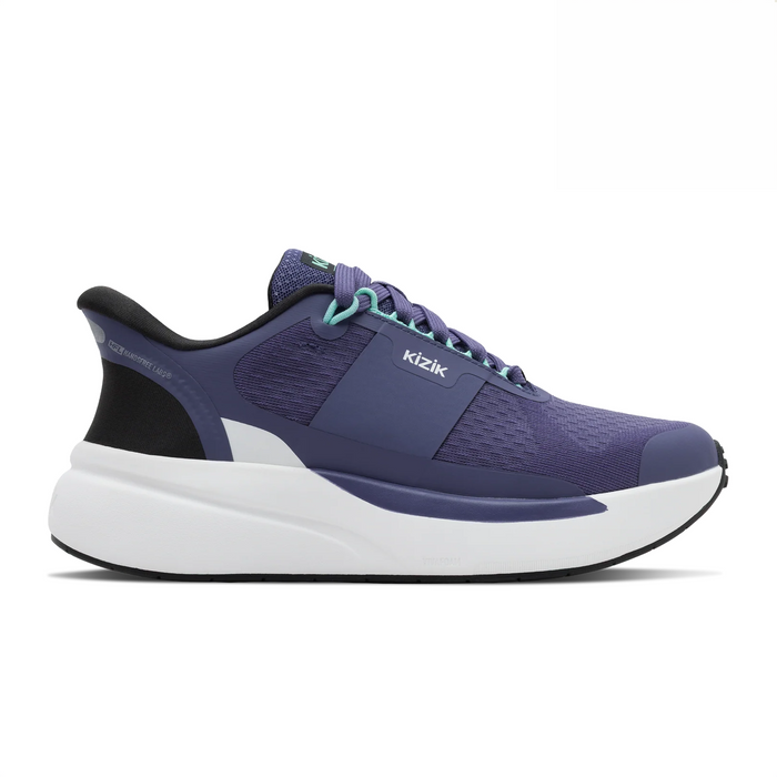 Kizik Freedom Run Sneaker (Women) - Heron/White Athletic - Casual - Lace Up - The Heel Shoe Fitters
