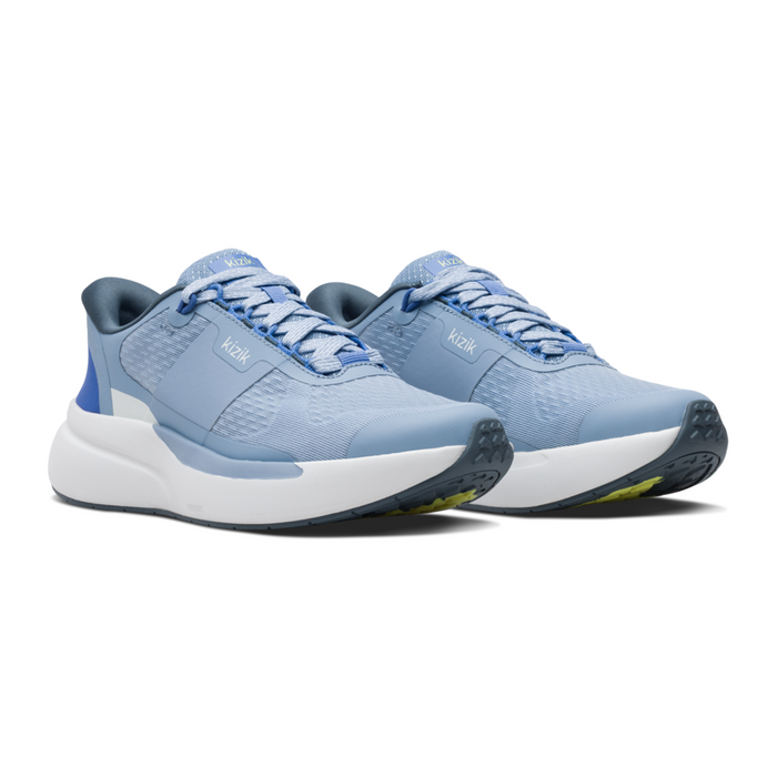 Kizik Freedom Run Sneaker (Women) - Soft Chambray/Ultramarine Athletic - Casual - Lace Up - The Heel Shoe Fitters