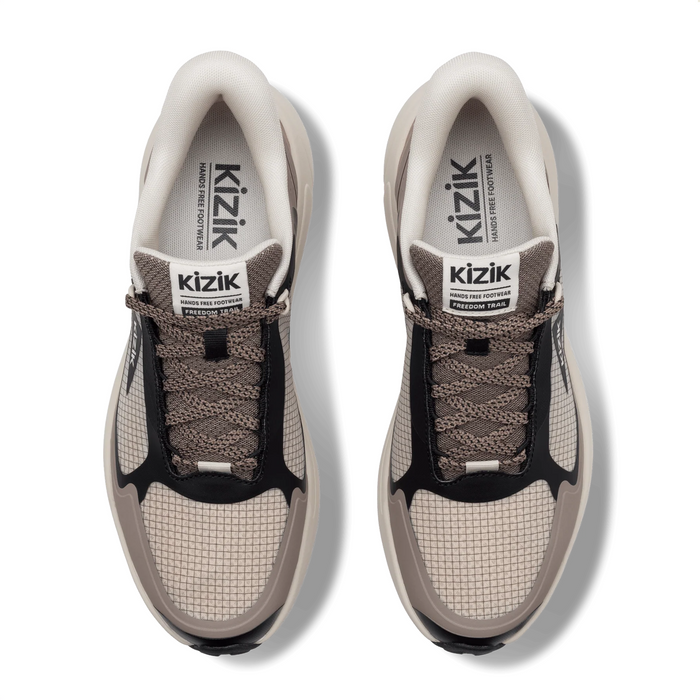 Kizik Freedom Trail (Men) - Cartouche/Fog Athletic - Running - Trail - The Heel Shoe Fitters