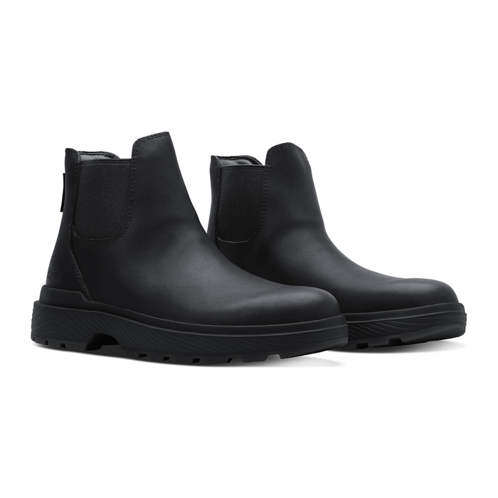 Kizik Sierra Chelsea (Women) - Blackout Boots - Casual - Low - The Heel Shoe Fitters