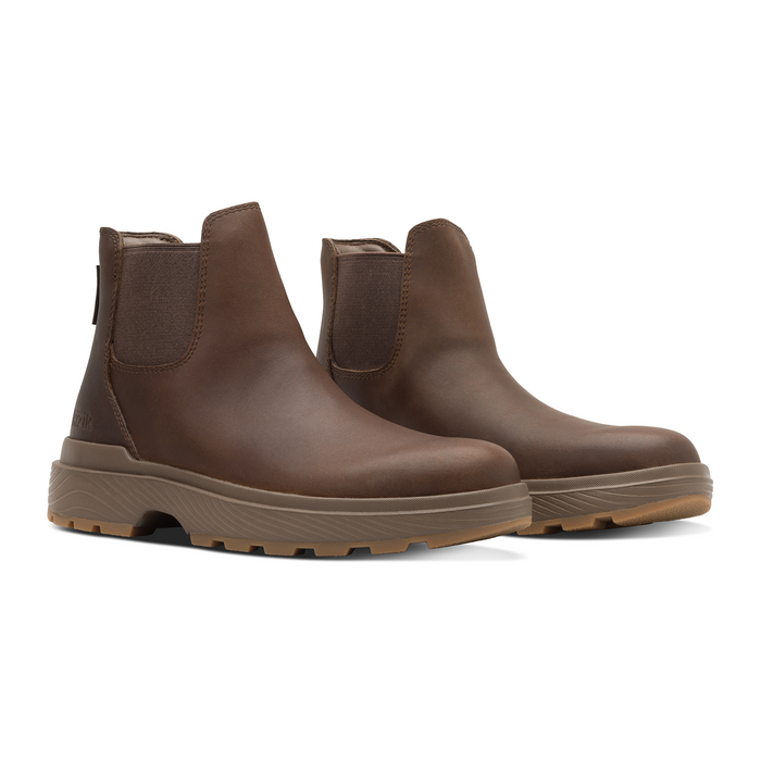 Kizik Sierra Chelsea (Women) - Brunette Boots - Casual - Low - The Heel Shoe Fitters