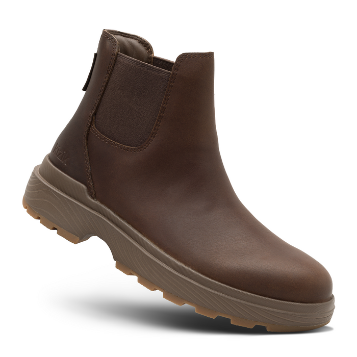 Kizik Sierra Chelsea (Women) - Brunette Boots - Casual - Low - The Heel Shoe Fitters