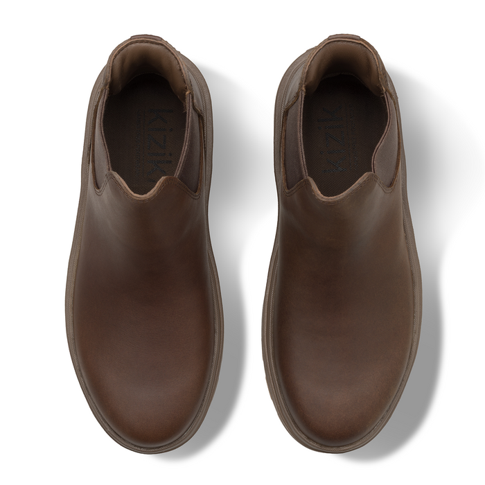 Kizik Sierra Chelsea (Women) - Brunette Boots - Casual - Low - The Heel Shoe Fitters