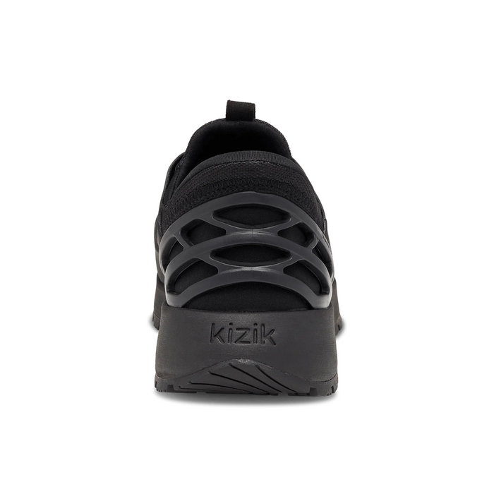 Kizik Wasatch Leather Low (Men) - Blackout Athletic - Casual - Lace Up - The Heel Shoe Fitters