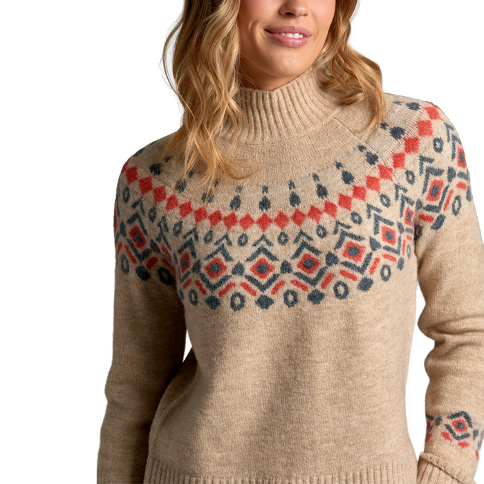Kuhl Alpina Sweater (Women) - Natural Apparel - Top - LongSleeve - The Heel Shoe Fitters