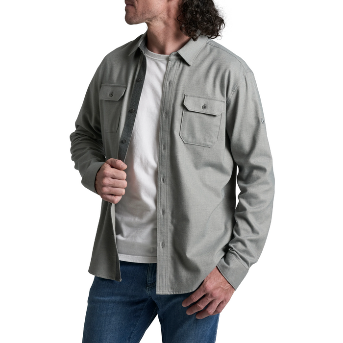 Kuhl Descendr Flannel (Men) - Pavement Apparel - Top - LongSleeve - The Heel Shoe Fitters
