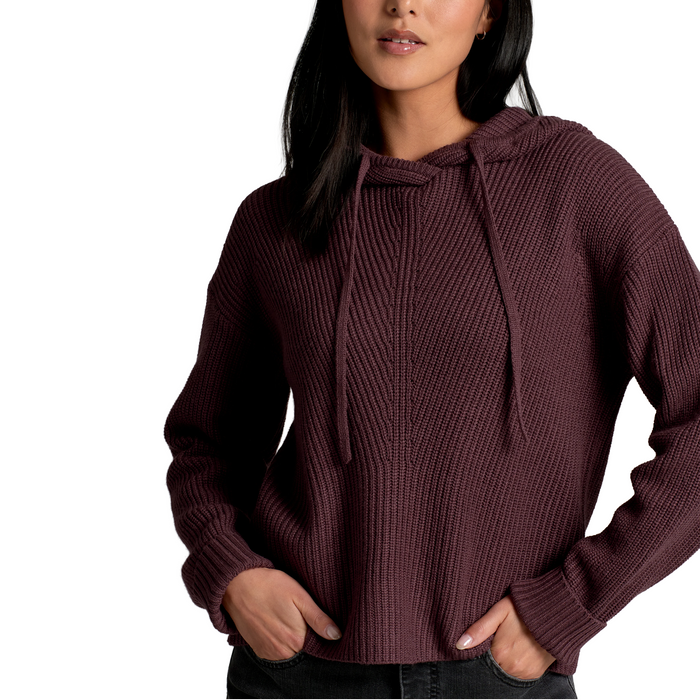 Kuhl Fireside Sweater Hoody (Women) - Mulberry Apparel - Top - Sweatshirt - The Heel Shoe Fitters