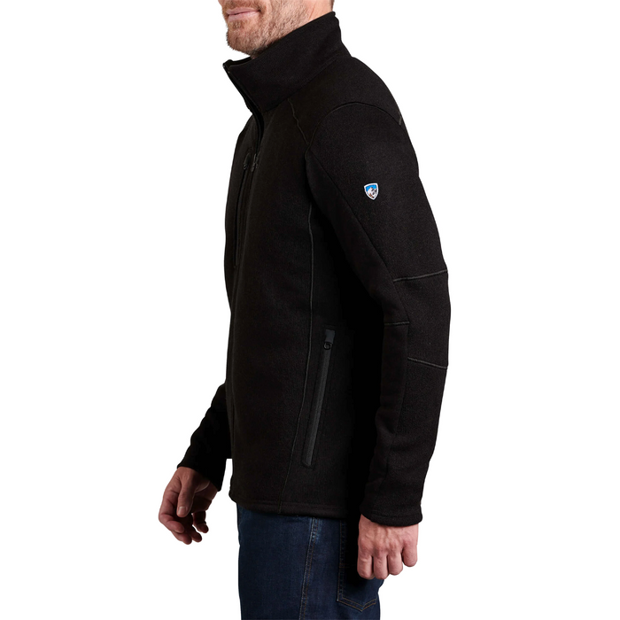 Kuhl Interceptr FZ Jacket (Men) - Black Apparel - Jacket - Lightweight - The Heel Shoe Fitters