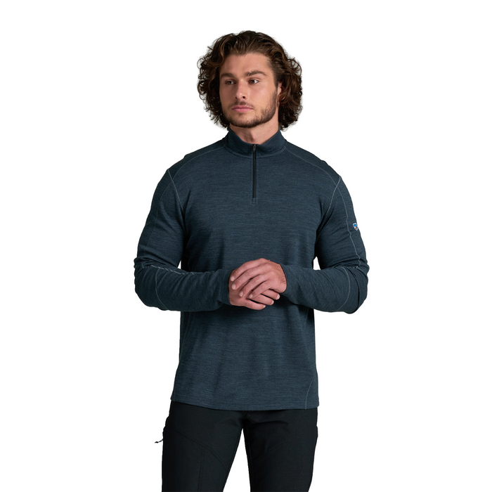 Kuhl Invigoratr Merino 1/4 Zip (Men) Apparel - Top - LongSleeve - The Heel Shoe Fitters