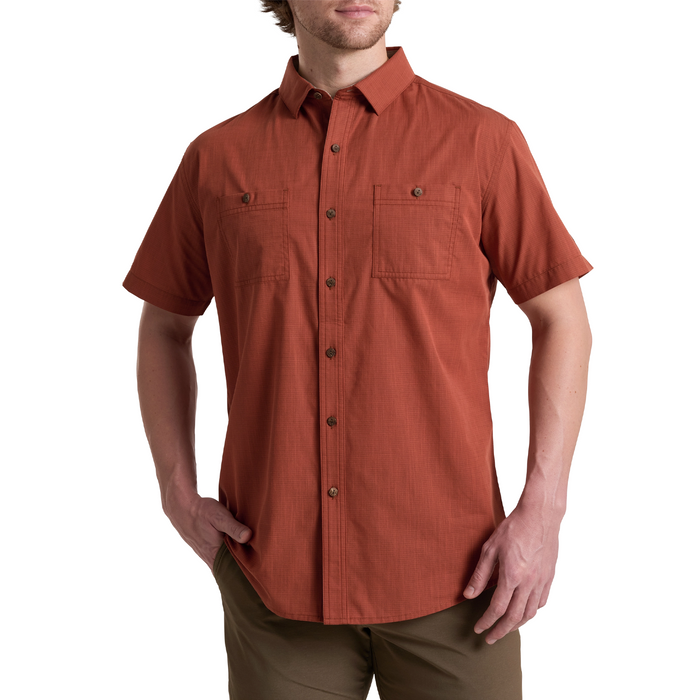 Kuhl Karib Stripe Short Sleeve Shirt (Men) Apparel - Top - ShortSleeve - The Heel Shoe Fitters