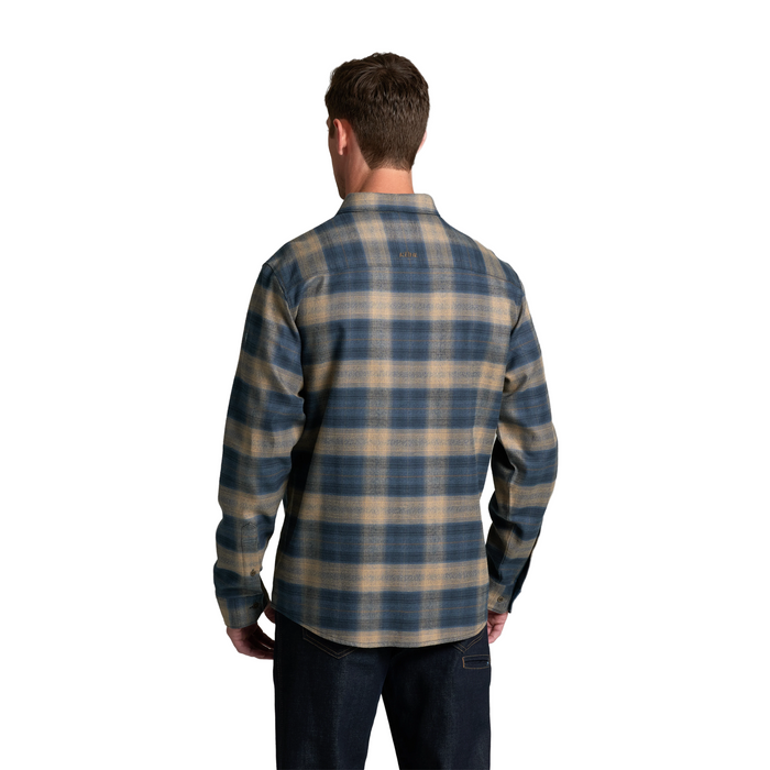 Kuhl The Law Flannel Long Sleeve Shirt (Men) - Ocean Driftwood Apparel - Top - LongSleeve - The Heel Shoe Fitters