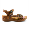 L'Artiste Script Backstrap Sandal (Women) Sandal - Backstrap - The Heel Shoe Fitters