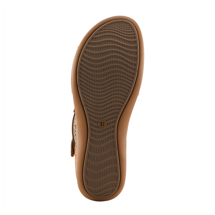 L'Artiste Script Backstrap Sandal (Women) Sandal - Backstrap - The Heel Shoe Fitters