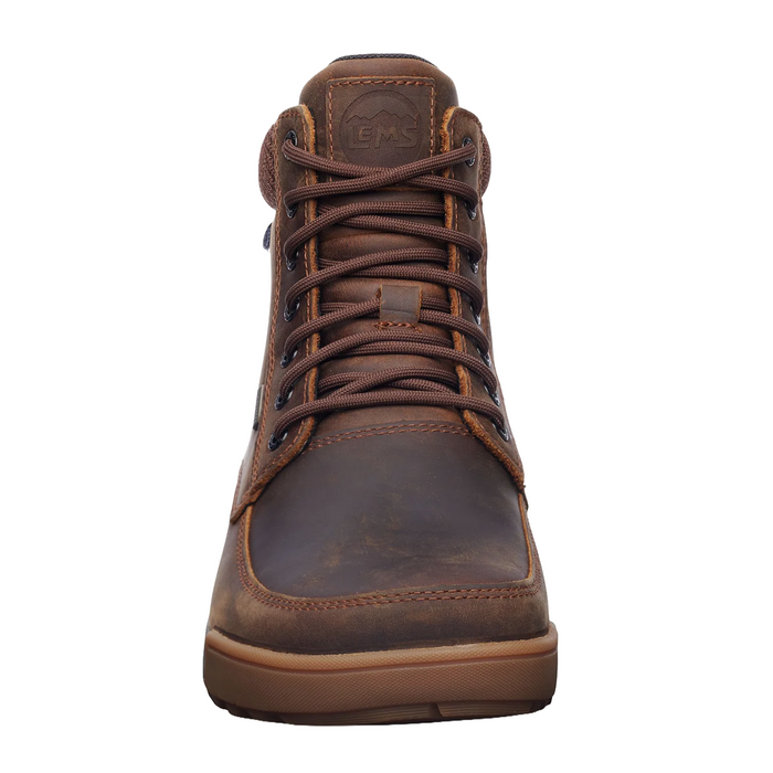 Lems Boulder Summit WP (Unisex) - Rugged Bark Boots - Casual - Mid - The Heel Shoe Fitters