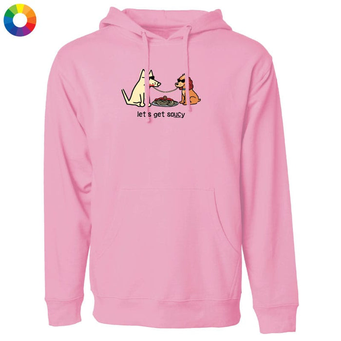 Lets Get Saucy  - Sweatshirt Pullover Hoodie