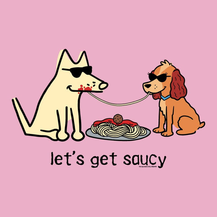 Lets Get Saucy  - Sweatshirt Pullover Hoodie
