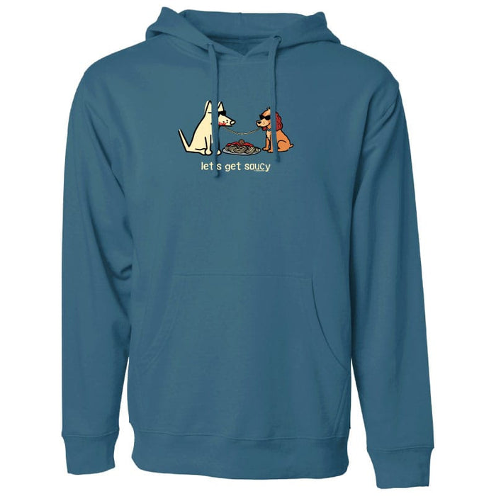 Lets Get Saucy  - Sweatshirt Pullover Hoodie
