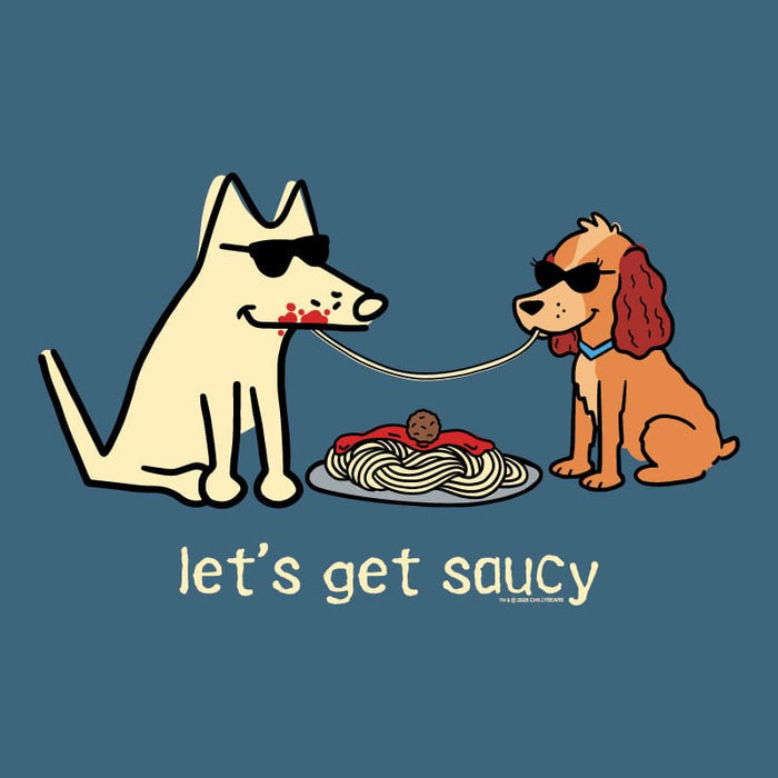Lets Get Saucy  - Sweatshirt Pullover Hoodie