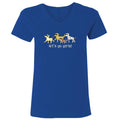 Let's Go Girls! - Ladies T-Shirt V-Neck