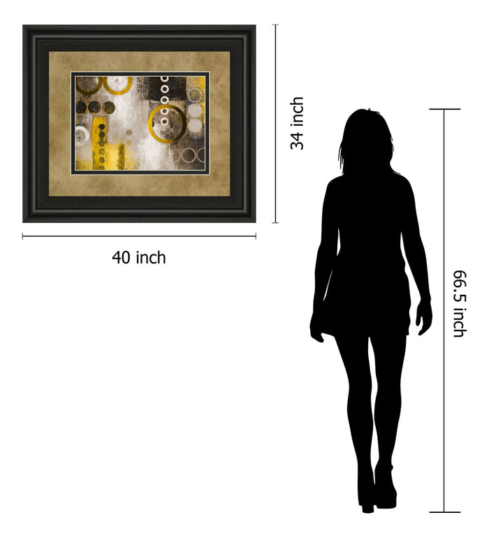 Liberated By Michael Marcon - Framed Print Wall Art - Light Brown