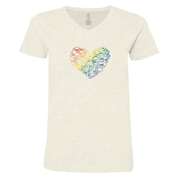 Love Breeds Love - Ladies T-Shirt V-Neck