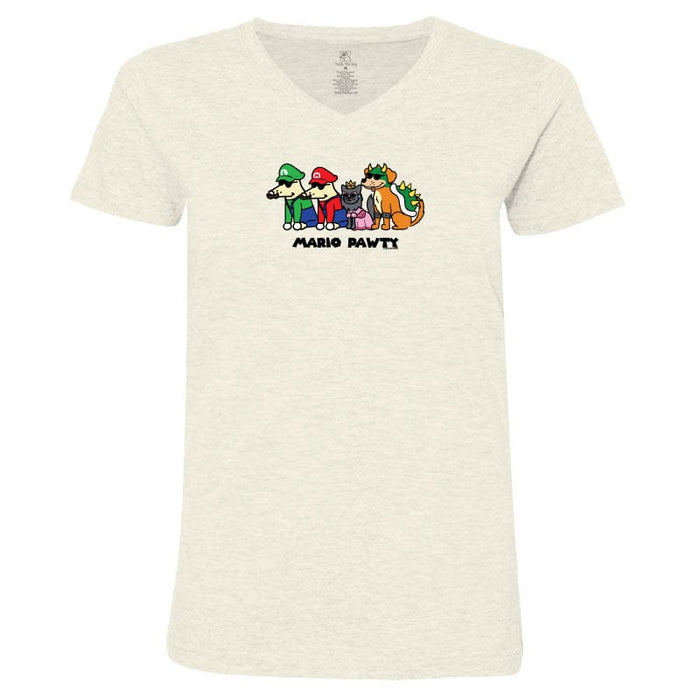 Mario Pawty - Ladies T-Shirt V-Neck
