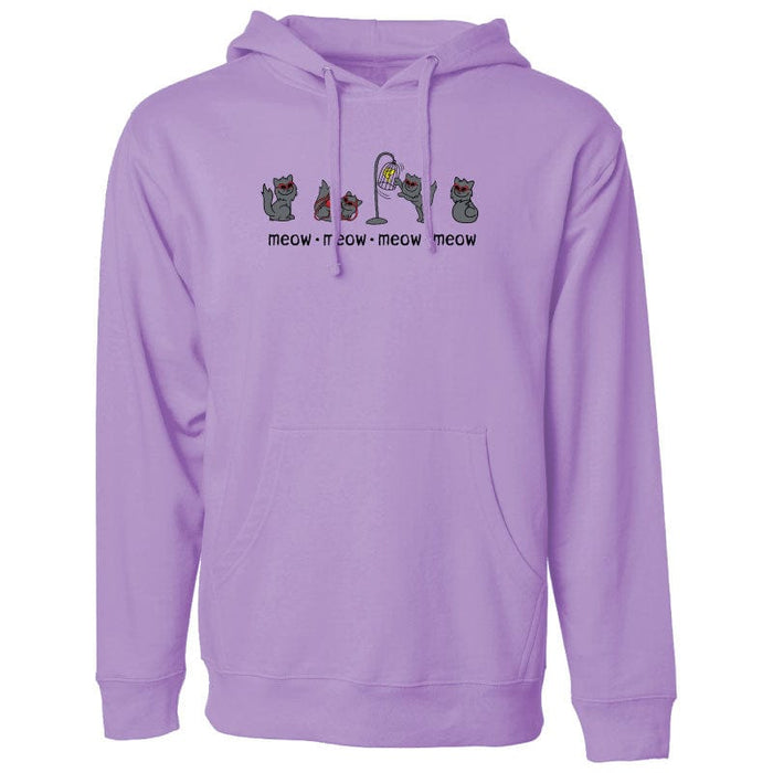 Meow Meow Meow - Salt Wash Hoodie
